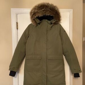 NEW Columbia Little Si Parka- Stone Green- Medium